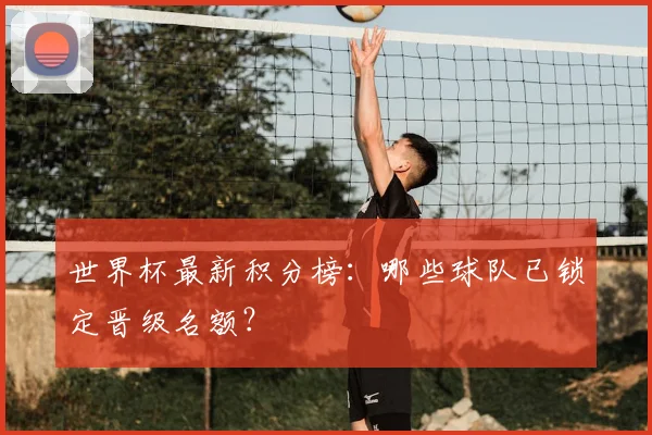 世界杯最新积分榜：哪些球队已锁定晋级名额？